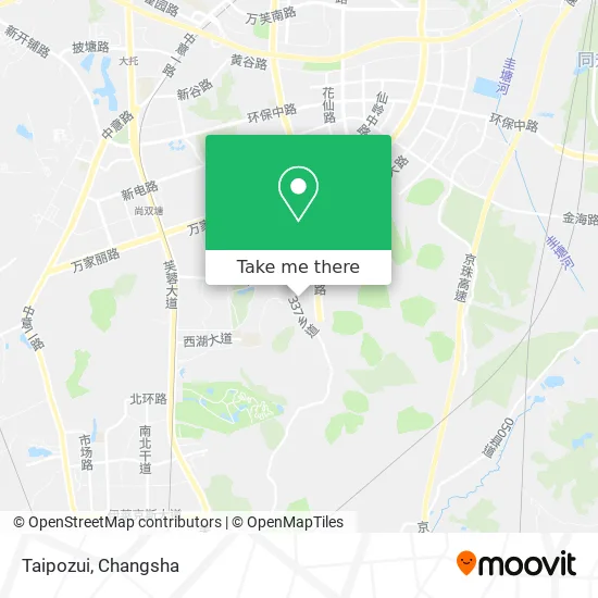 Taipozui map