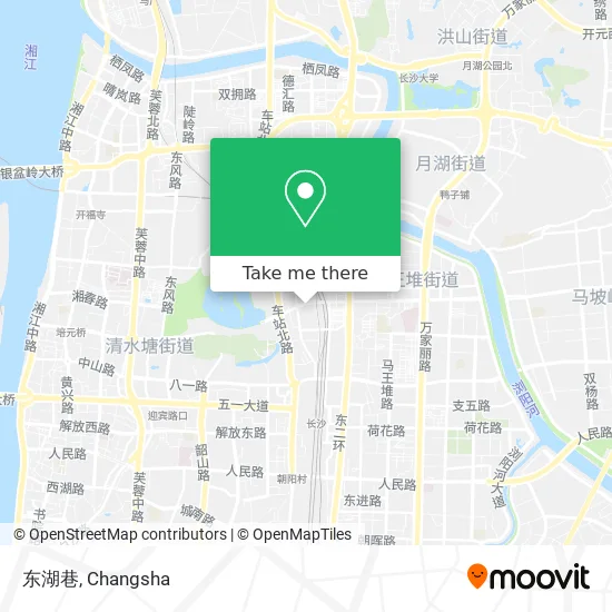 东湖巷 map