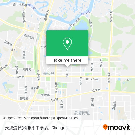 麦波蛋糕(松雅湖中学店) map