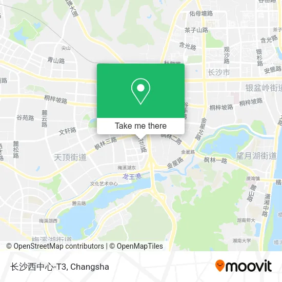 长沙西中心-T3 map