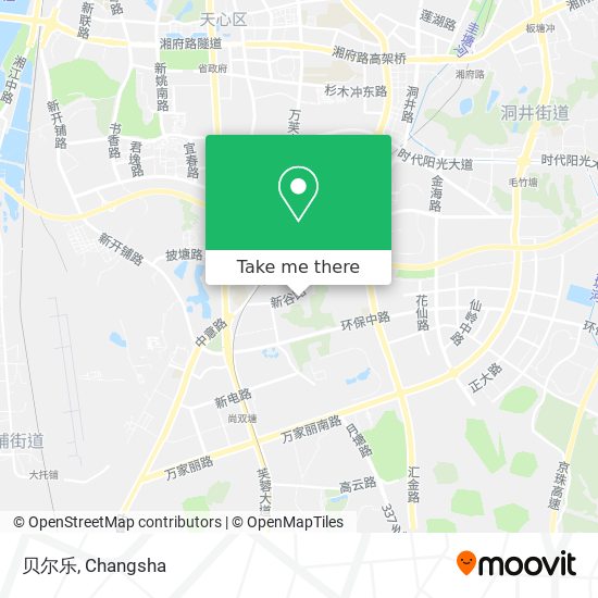贝尔乐 map