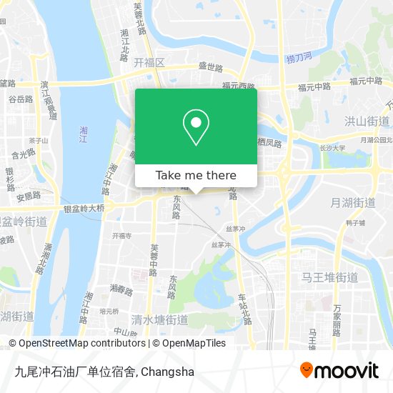 九尾冲石油厂单位宿舍 map