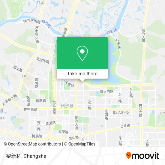 望新桥 map