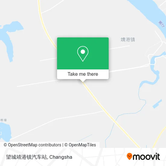 望城靖港镇汽车站 map