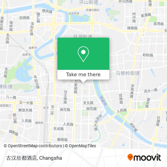 古汉欣都酒店 map