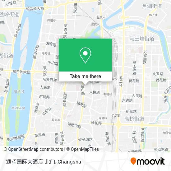 通程国际大酒店-北门 map
