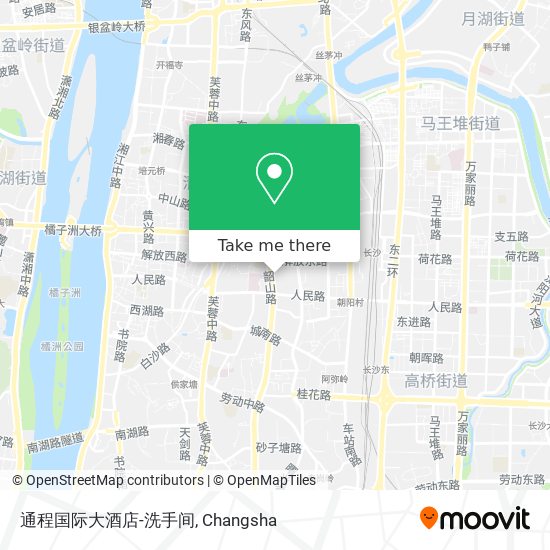 通程国际大酒店-洗手间 map