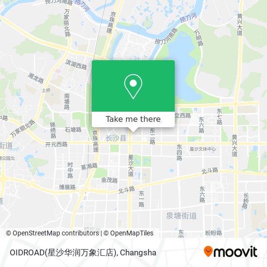 OIDROAD(星沙华润万象汇店) map