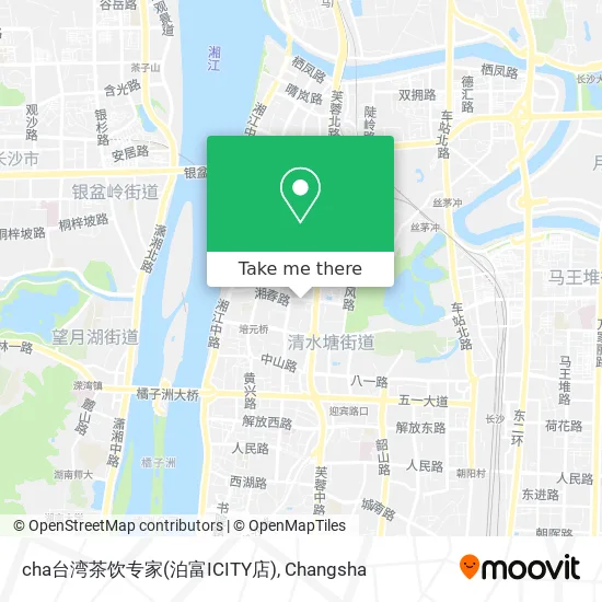 cha台湾茶饮专家(泊富ICITY店) map