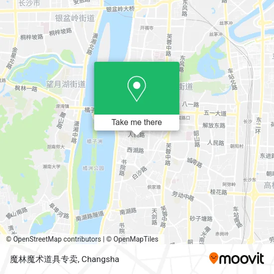 魔林魔术道具专卖 map