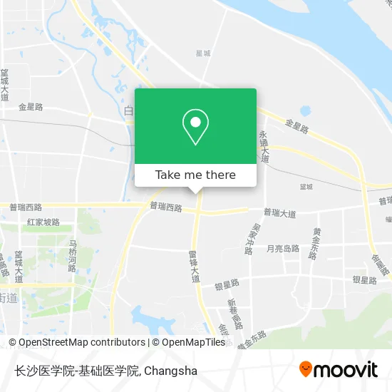 长沙医学院-基础医学院 map