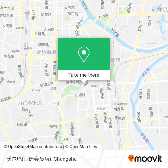 沃尔玛(山姆会员店) map