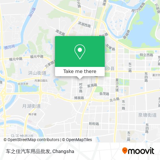 车之佳汽车用品批发 map