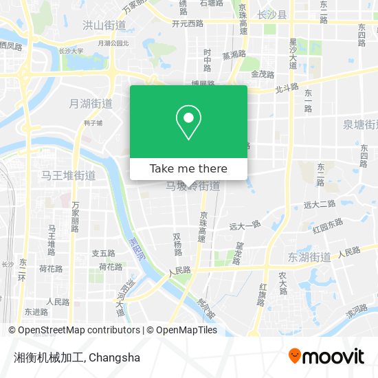 湘衡机械加工 map