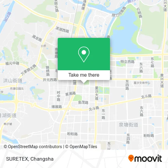 SURETEX map