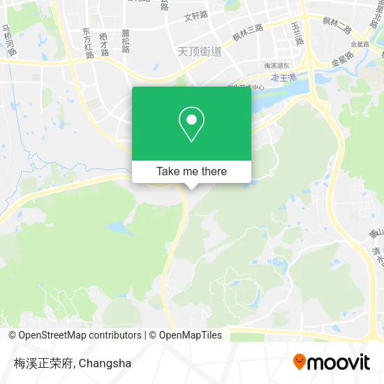 梅溪正荣府 map