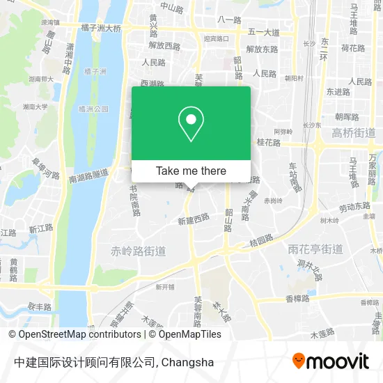 中建国际设计顾问有限公司 map