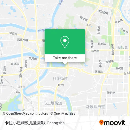 卡拉小屋精致儿童摄影 map