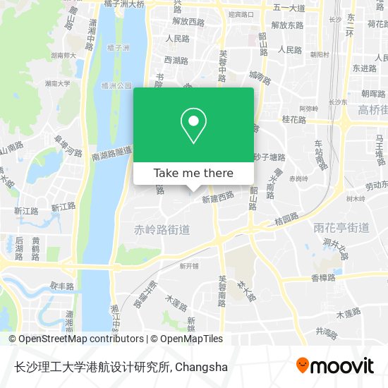 长沙理工大学港航设计研究所 map