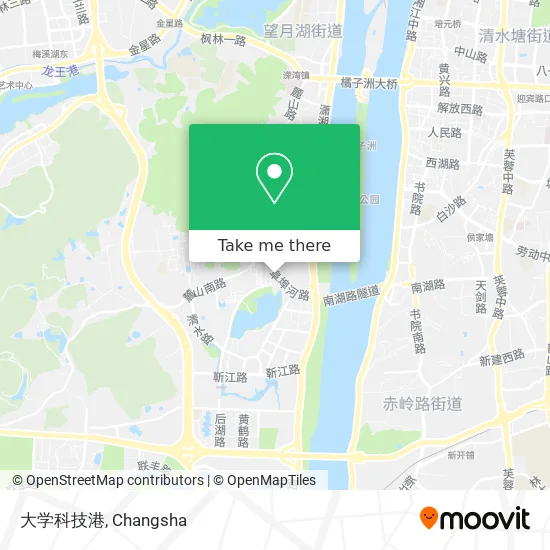 大学科技港 map