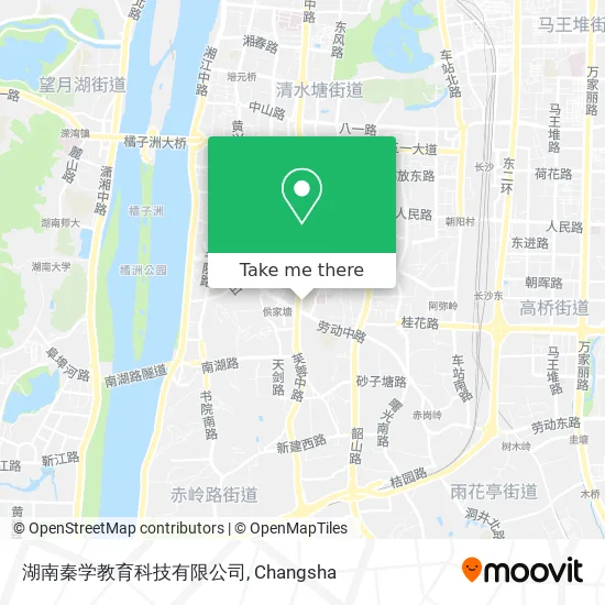 湖南秦学教育科技有限公司 map