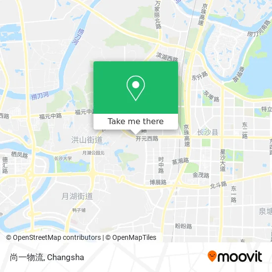 尚一物流 map