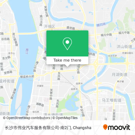 长沙市伟业汽车服务有限公司-南2门 map