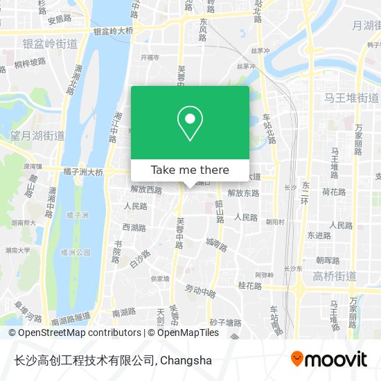 长沙高创工程技术有限公司 map