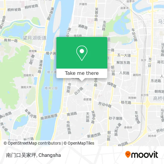 南门口吴家坪 map