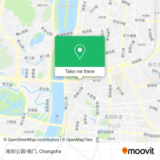 南郊公园-南门 map