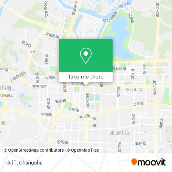 南门 map