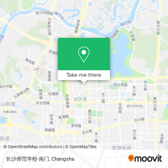 长沙师范学校-南门 map