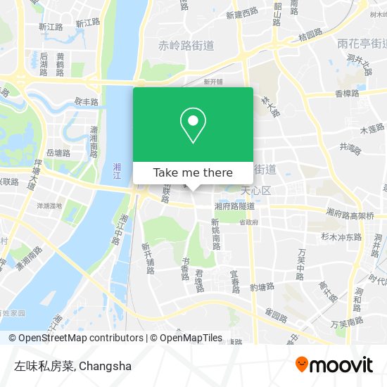 左味私房菜 map