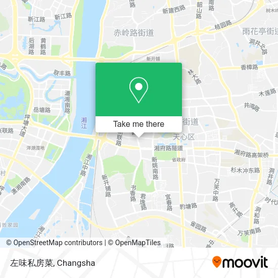 左味私房菜 map