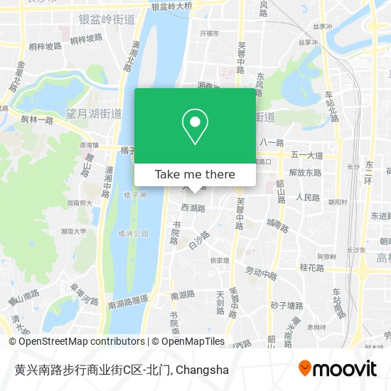 黄兴南路步行商业街C区-北门 map