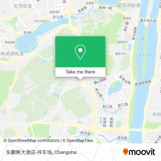 东麟阁大酒店-停车场 map