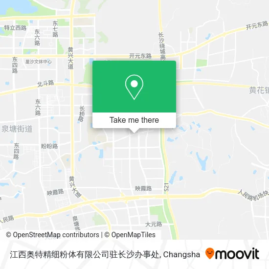 江西奥特精细粉体有限公司驻长沙办事处 map
