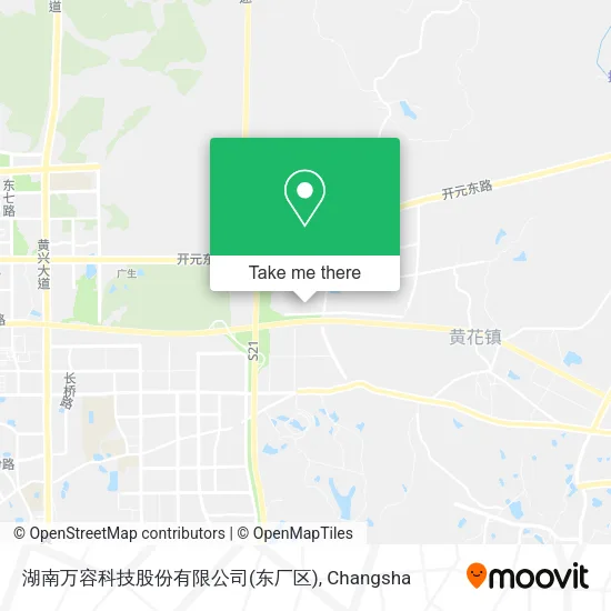 湖南万容科技股份有限公司(东厂区) map