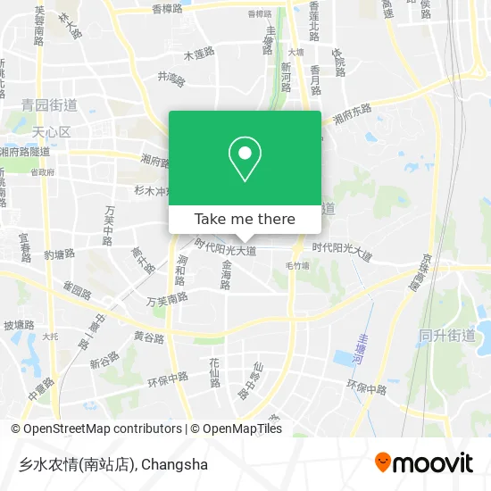 乡水农情(南站店) map