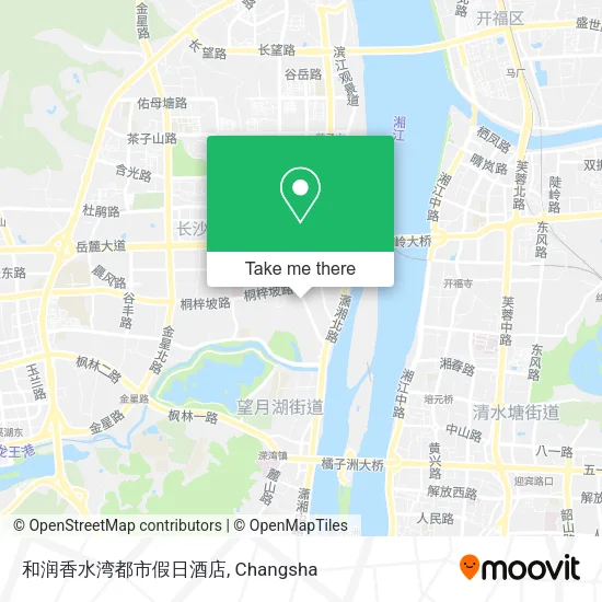 和润香水湾都市假日酒店 map