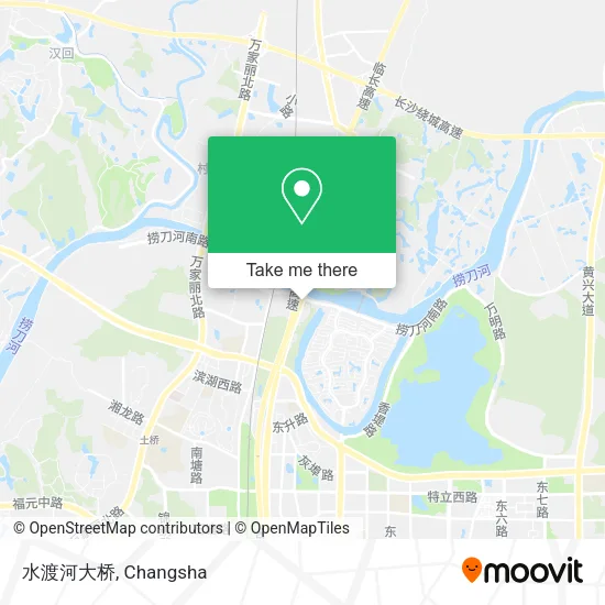 水渡河大桥 map