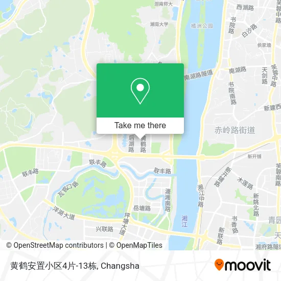 黄鹤安置小区4片-13栋 map