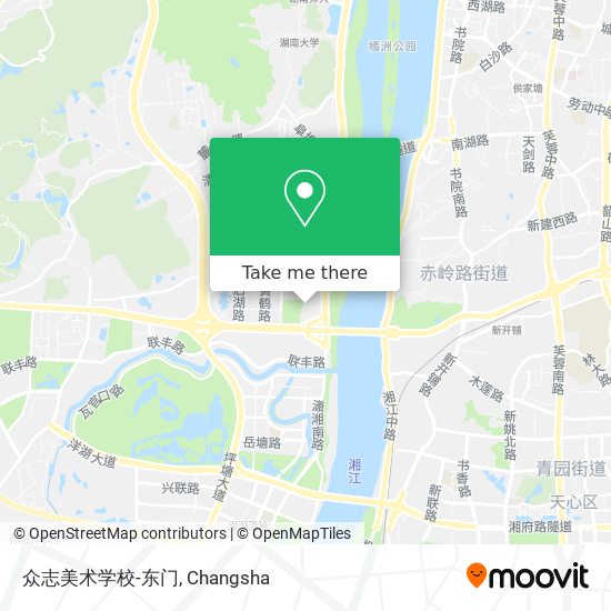 众志美术学校-东门 map