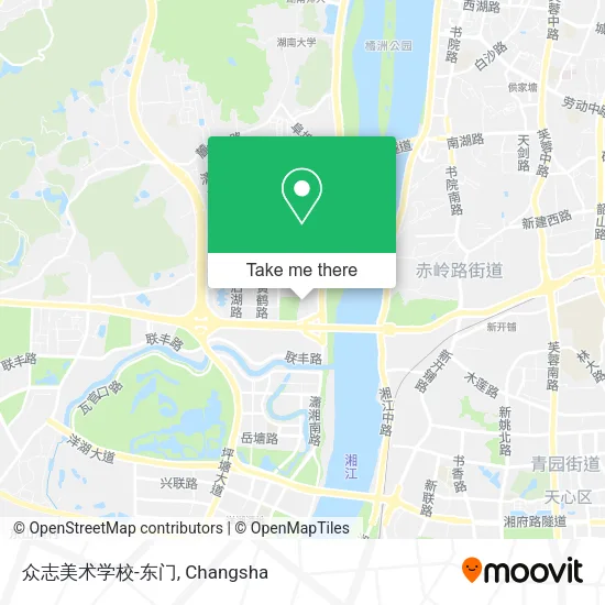 众志美术学校-东门 map
