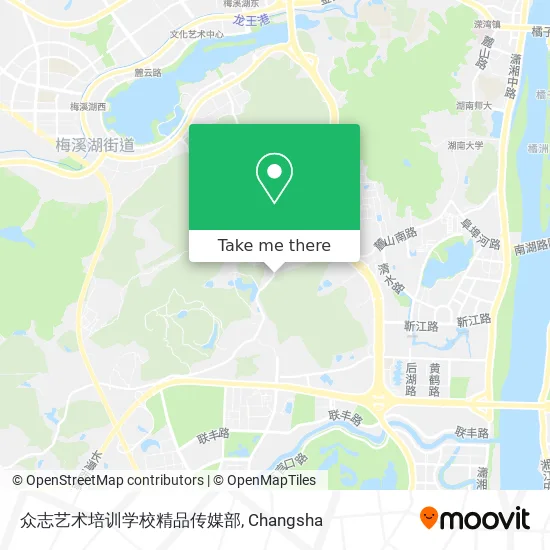 众志艺术培训学校精品传媒部 map