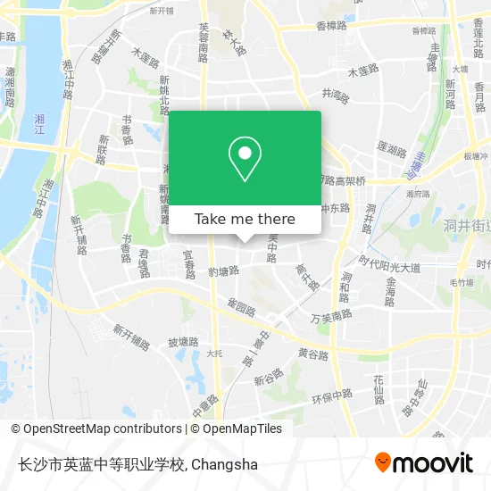 长沙市英蓝中等职业学校 map
