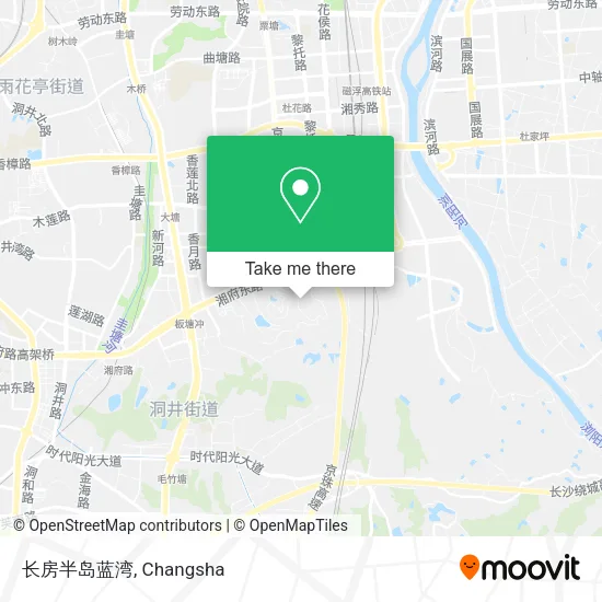 长房半岛蓝湾 map