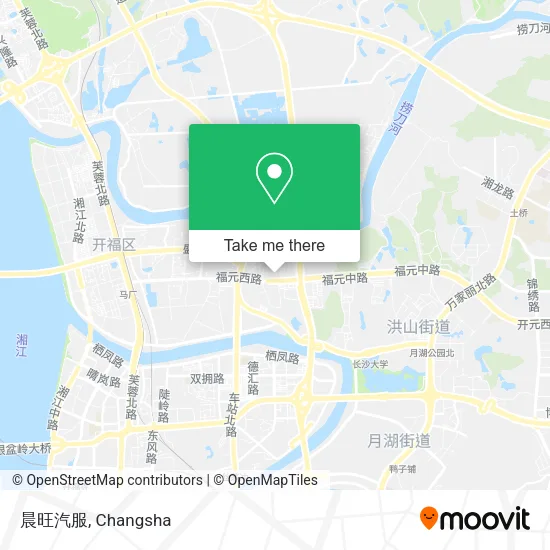 晨旺汽服 map