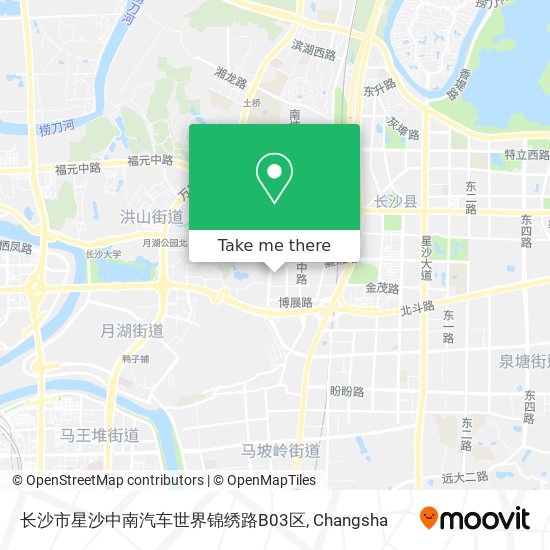 长沙市星沙中南汽车世界锦绣路B03区 map