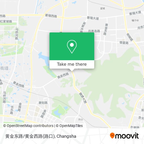黄金东路/黄金西路(路口) map